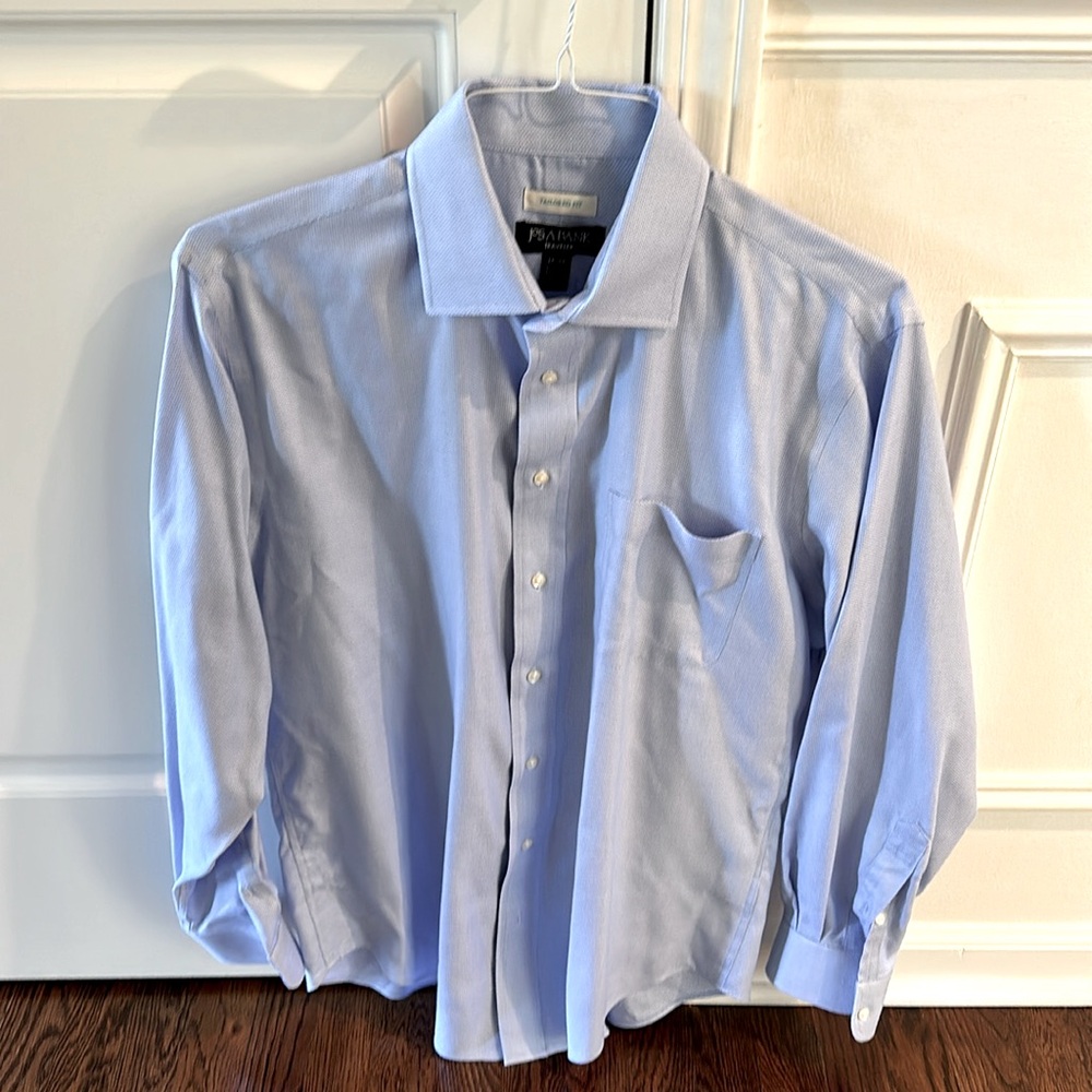 Jos A Bank Men’s Blue Dress Shirt 16-34 never worn!